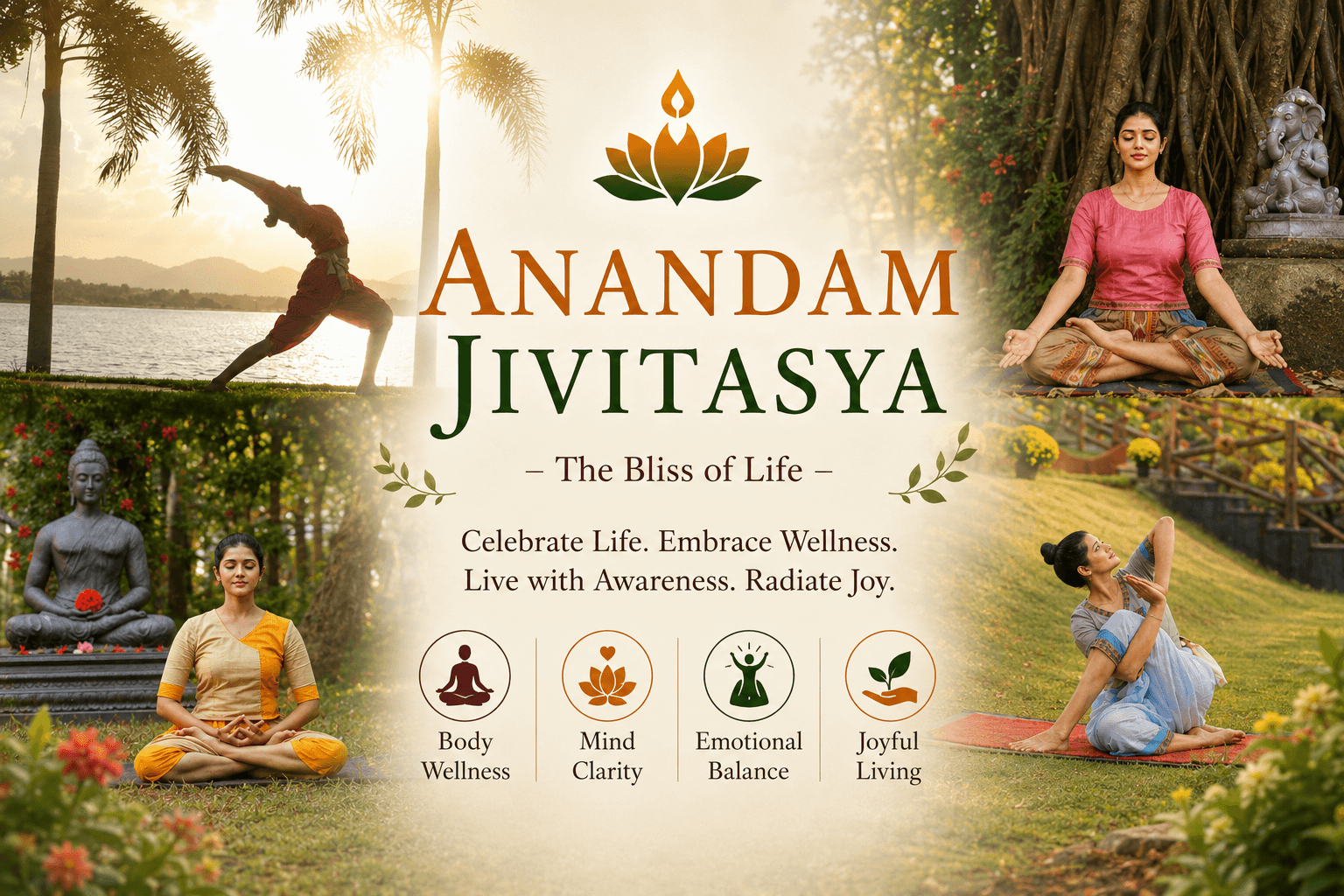 ANANDAM JIVITASYA — The Bliss of Life