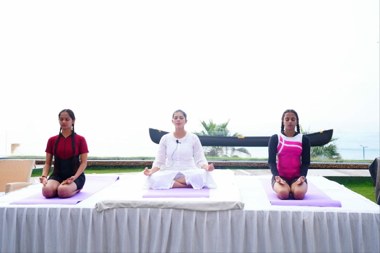 Blisva wellness community members gathered in Hyderabad